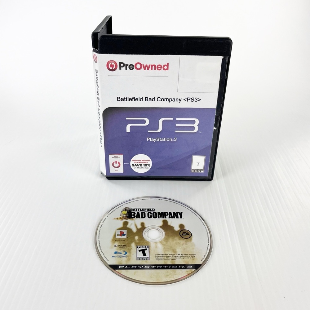 Battlefield Bad Company Video Game for Sony PlayStation 3 PS3